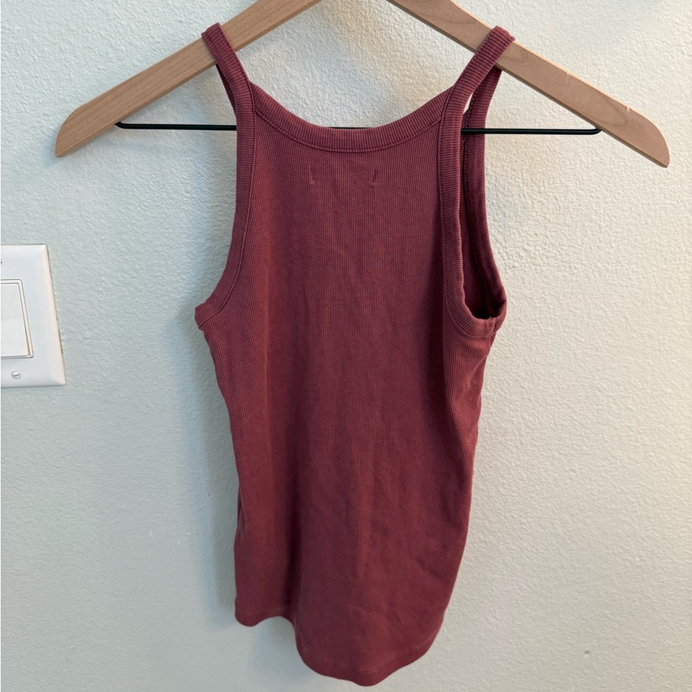 Madewell Supima Rib '90s Tank - Picture 6 of 6